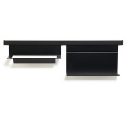 Relingsysteem keuken Mat zwart-Linero EasyLine set-2