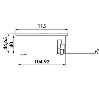 Bachmann TWIST 2.0 Rond -RVS- look-Kan automatisch worden geopend