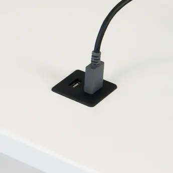 USB-A+C Mini blok inbouw inclusief 12 V/15 W led Transformator
