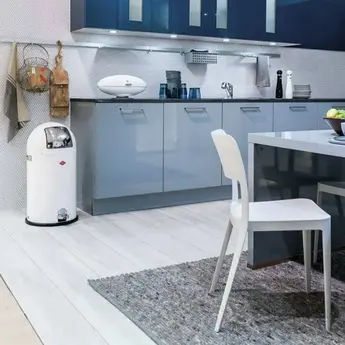 Wesco Kickboy, Nieuw Zilver 40 liter, pedaalemmer