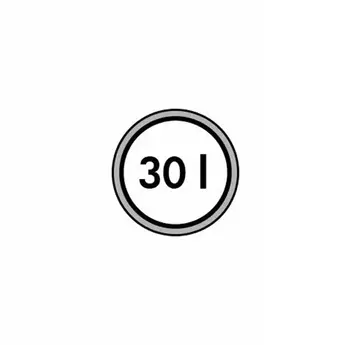 Wesco Staande Asbak en afvalbak, Nieuw zilver 30 liter - Hoogte: 640mm