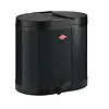 Wesco ECO-Double Bin 170, Zwart 30 liter pedaalemmer