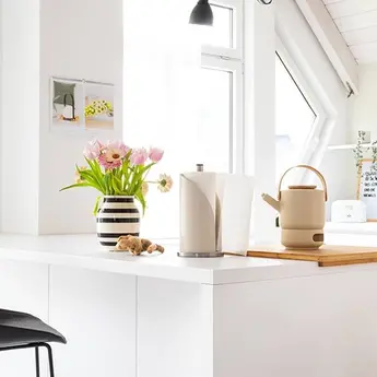 Wesco Papierrolhouder/ WC-rolhouder-Warm grijs