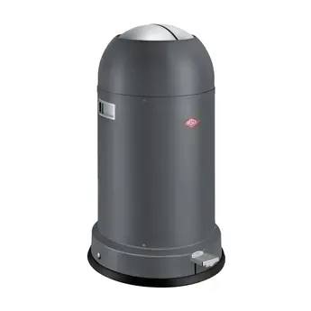 Wesco Kickmaster CL, Grafiet mat 33 liter, pedaalemmer