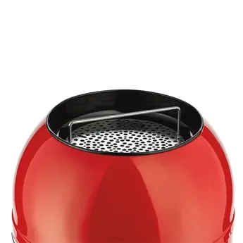 Wesco Staande Asbak en afvalbak, Rood 28 liter - Hoogte: 780mm