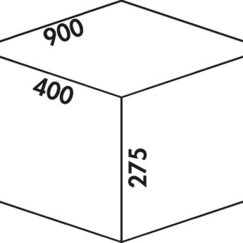 Naber Cox - Box 275 S/900-4. lichtgrijs.