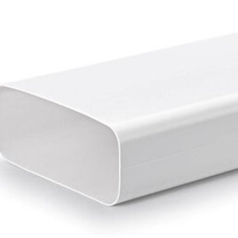 Dampkap afvoer 150mm vlakke buis 222 x 89 mm