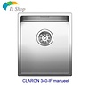 Blanco Spoelbak-CLARON 340-IF manueel