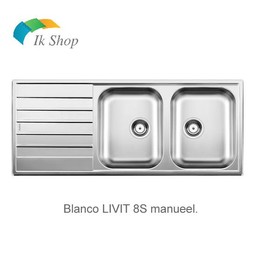 Blanco Keuken Spoelbak RVS LIVIT 8S man.