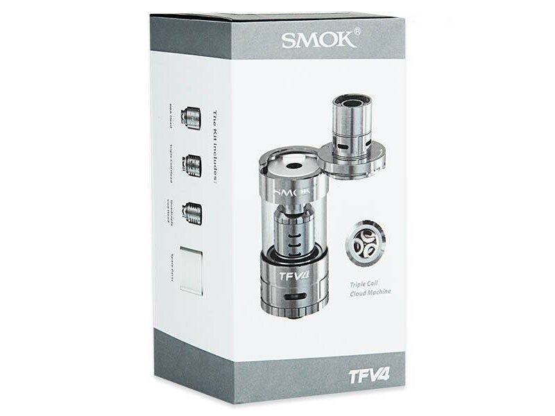 SMOKTECH SMOK TFV4 5ml VERDAMPFER SET FÜR E.ZIGARETTEN