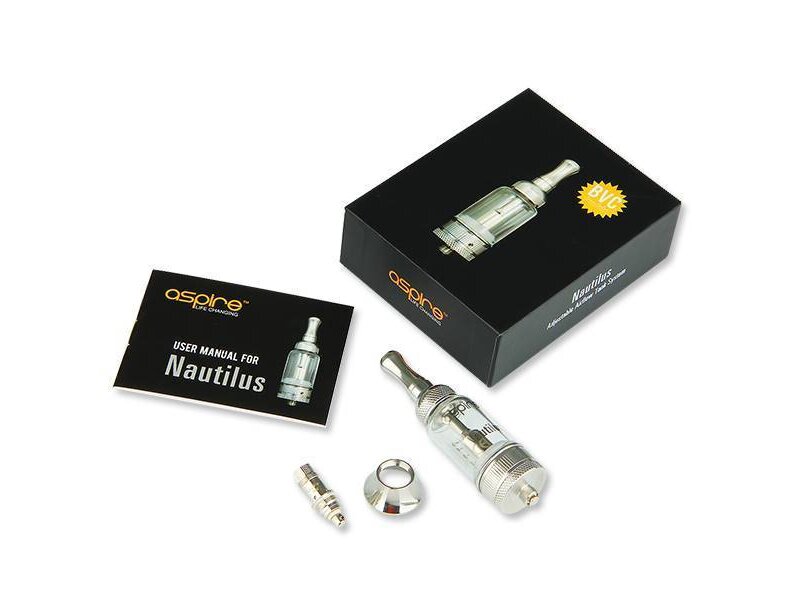 ASPIRE NAUTILUS BVC GLASTANK CLEAROMIZER SET