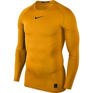 NIKE PRO LS TOP UNIVERSITY GOLD - Pro Keepers Line