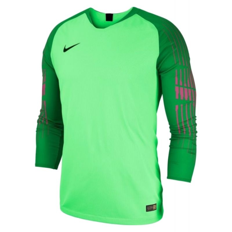 green strike nike shirt