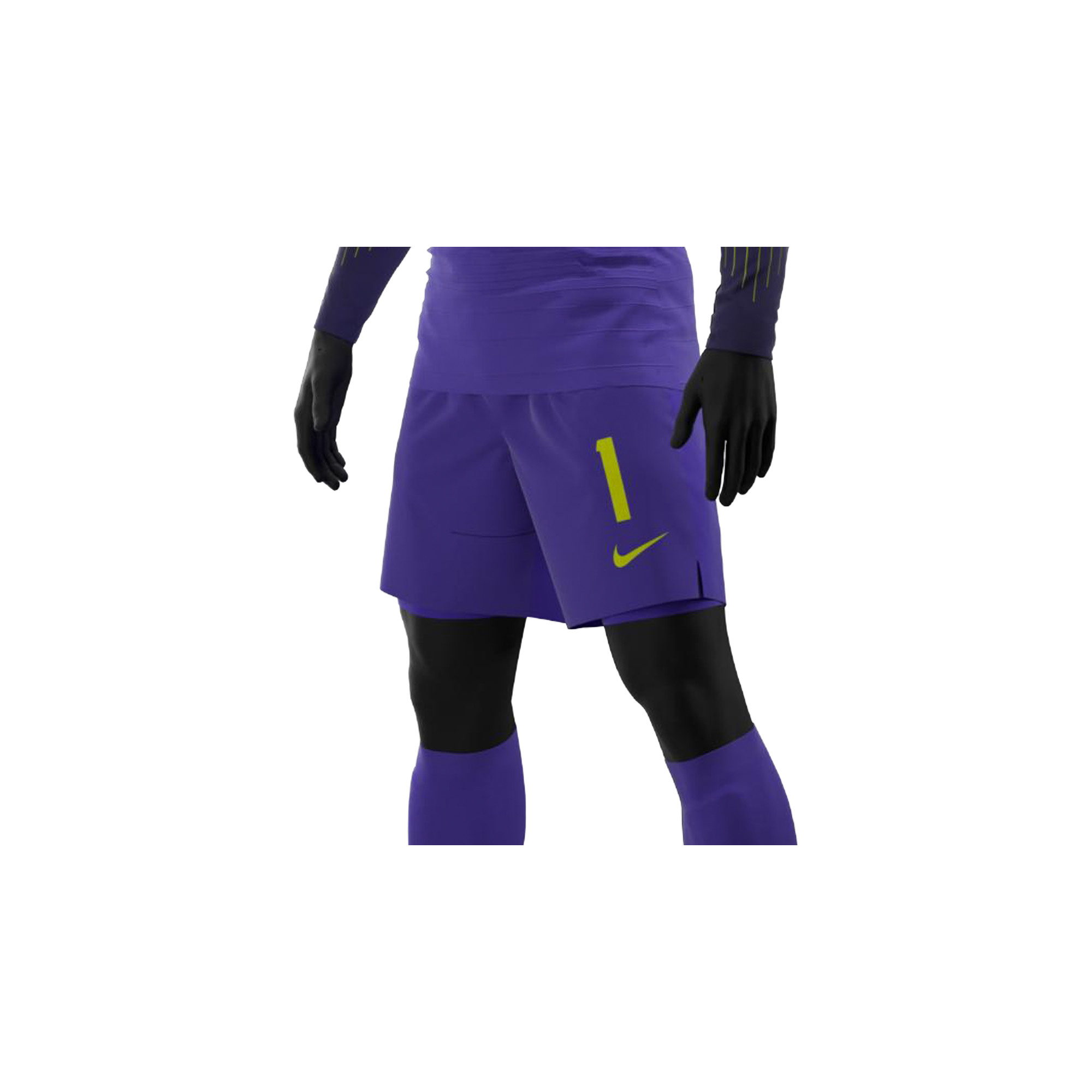 court purple nike shorts