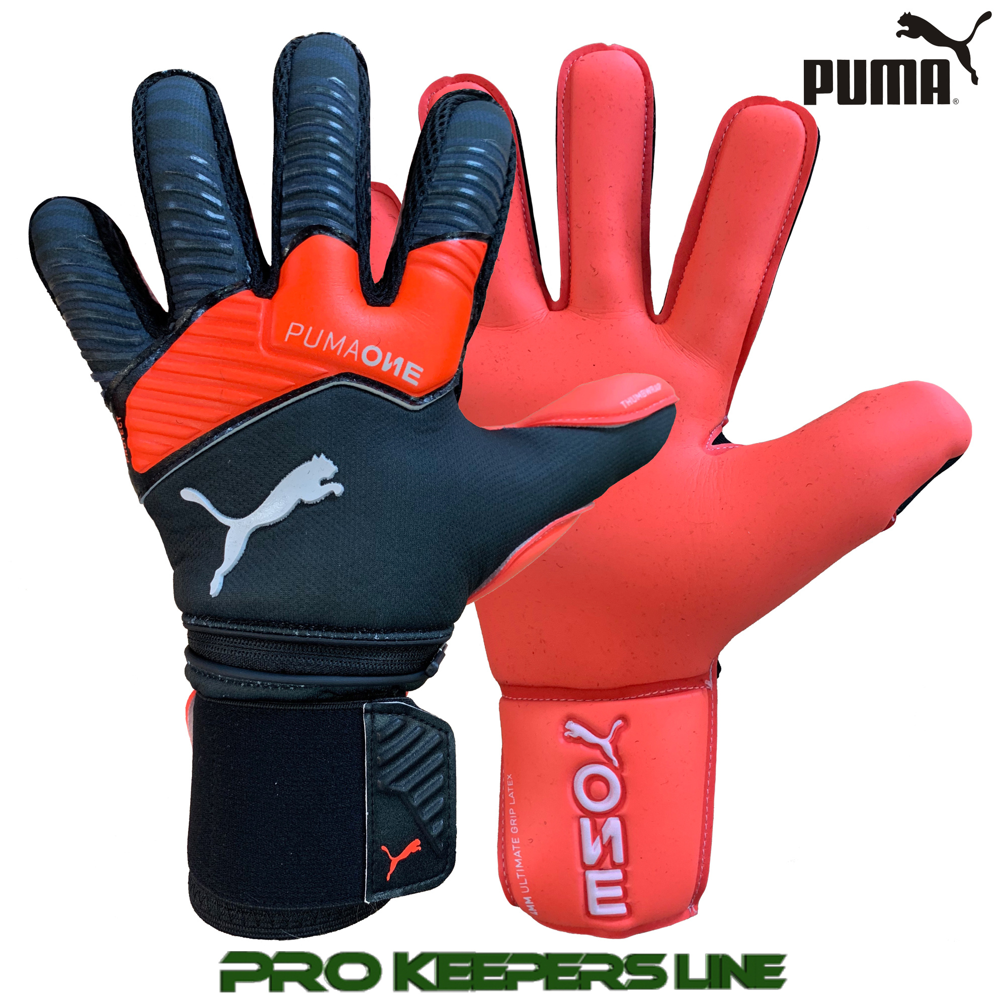 puma goalkeeper gloves with finger protection