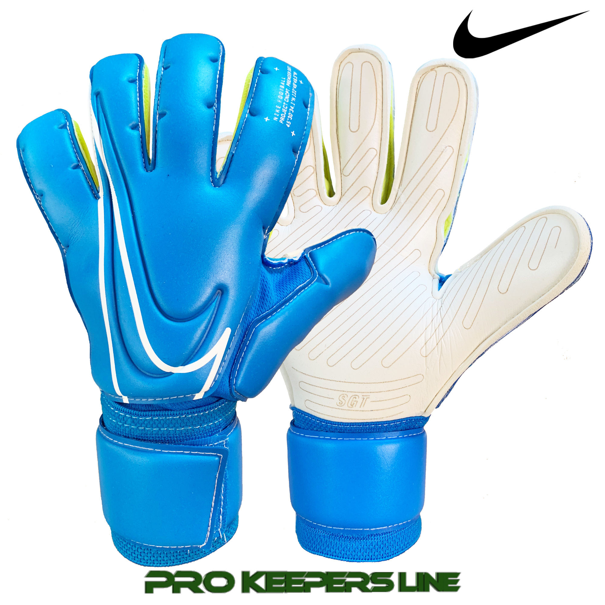 NIKE GK PREMIER SGT PROMO BLUE HERO/WHITE - Pro Keepers Line