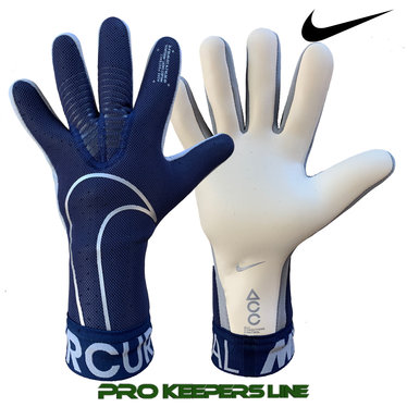 NIKE GK MERCURIAL TOUCH ELITE BLUE VOID/METALLIC SILVER - Pro Keepers Line