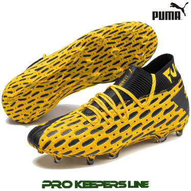 puma shoes yellow and black