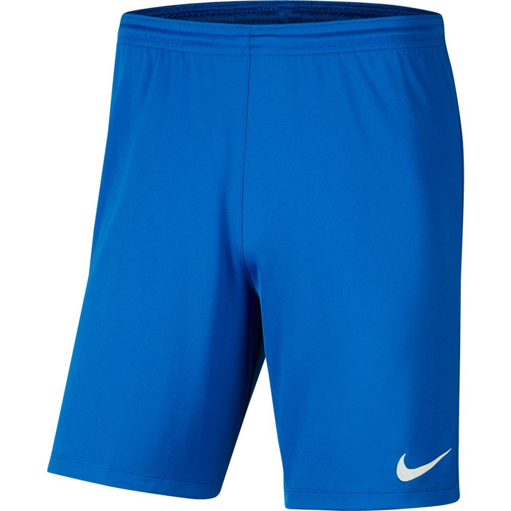 NIKE DRI-FIT PARK III SHORT ROYAL BLUE 