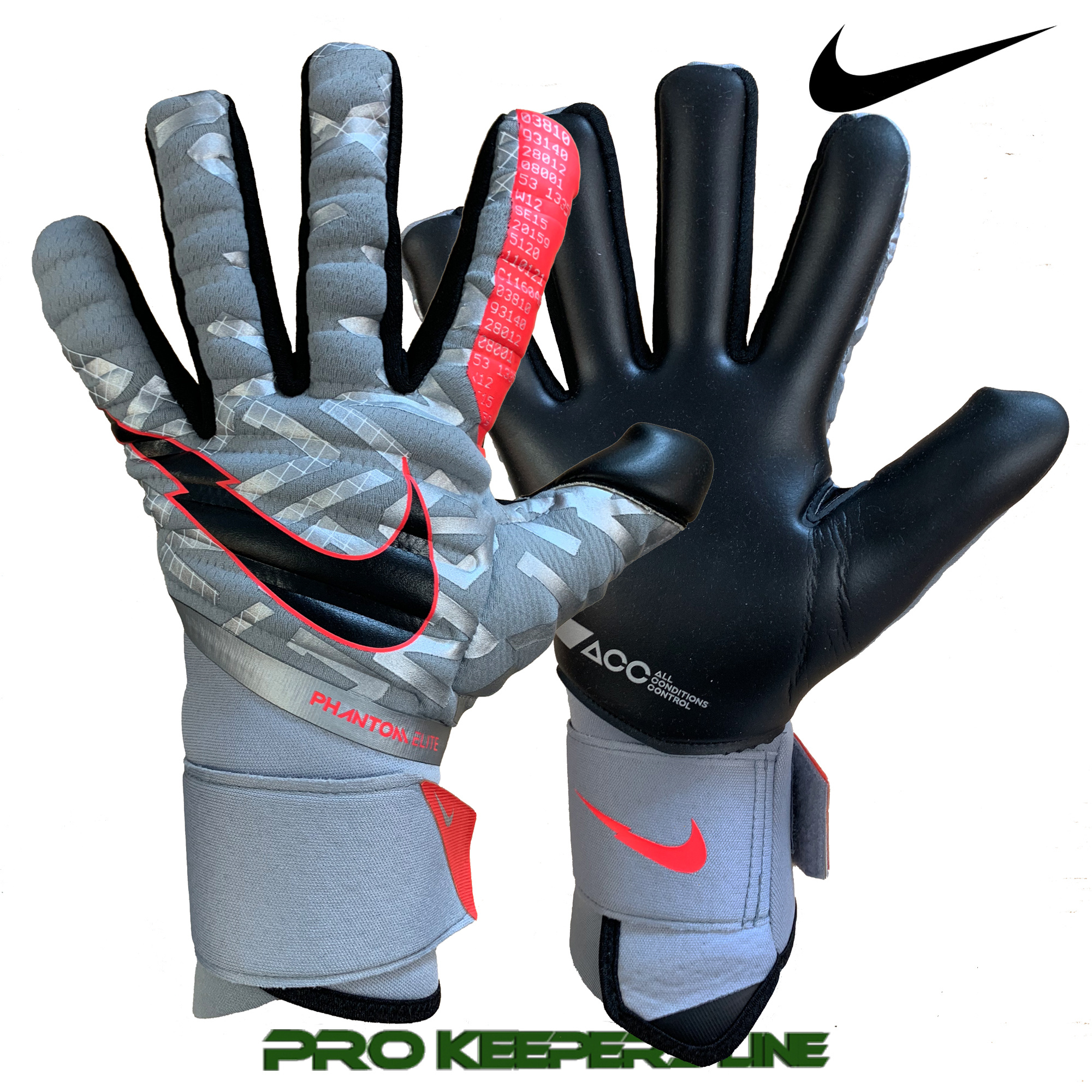 nike goalkeeper gloves size 5