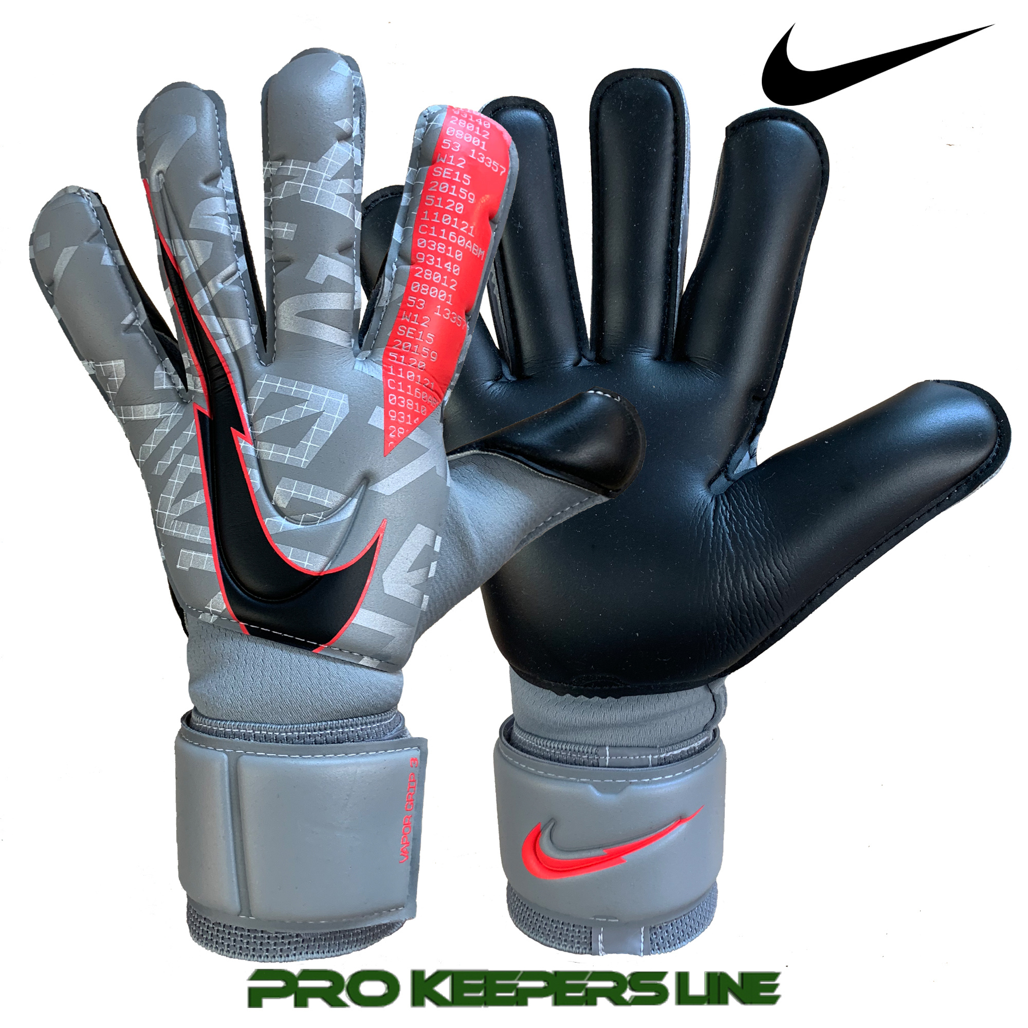 nike grey gloves