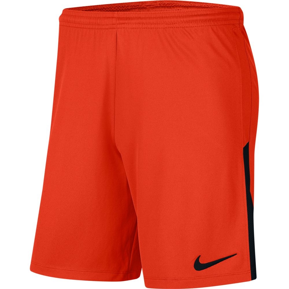 orange and black nike shorts