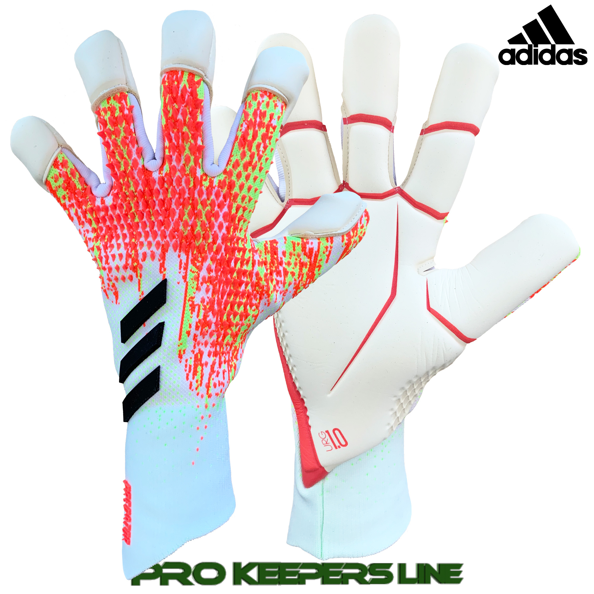 ADIDAS PREDATOR GL PRO HYBRID PROMO WHITE/POP - Pro Keepers Line