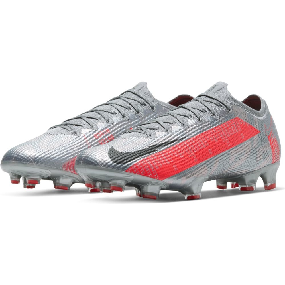 Nike Neymar Jr. Mercurial Vapor 13 Pro FG Chrome Red.