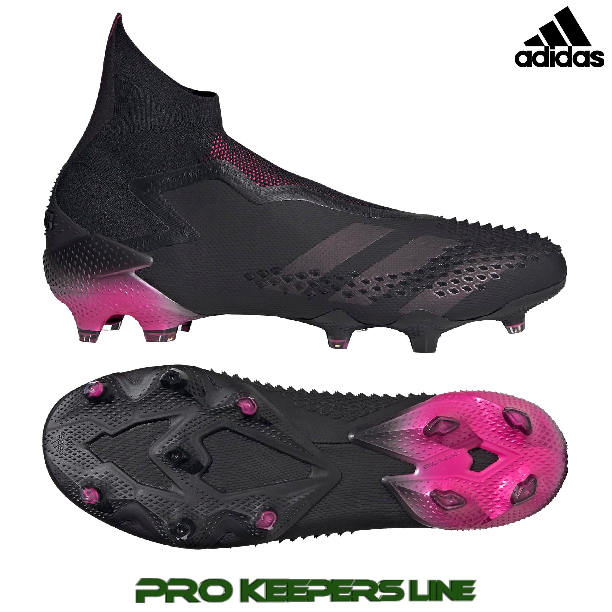 predator pink boots