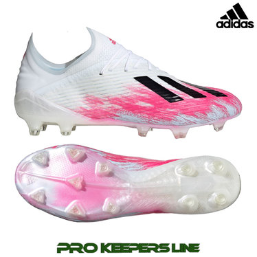 x 19.1 firm ground cleats pink