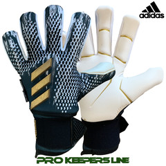 black adidas goalie gloves