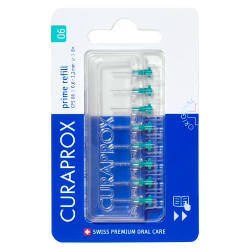 Curaprox Curaprox Prime Refill Ragers | 06 | 2,2mm | 8 stuks