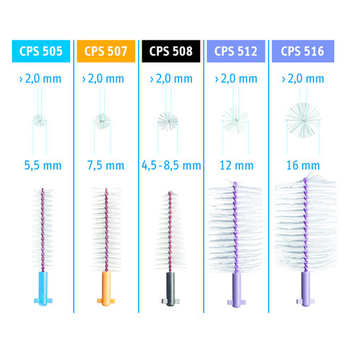 Curaprox Curaprox Soft Implant Refill Ragers | 512 | 12mm | 3 stuks