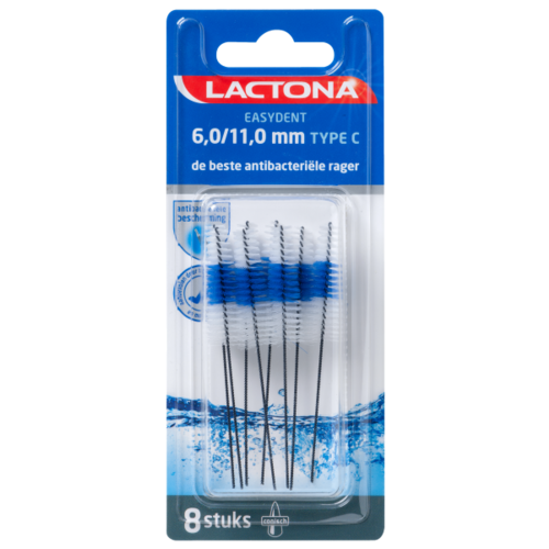 Lactona Easydent | Type C | 6 - 11  mm | 8 stuks