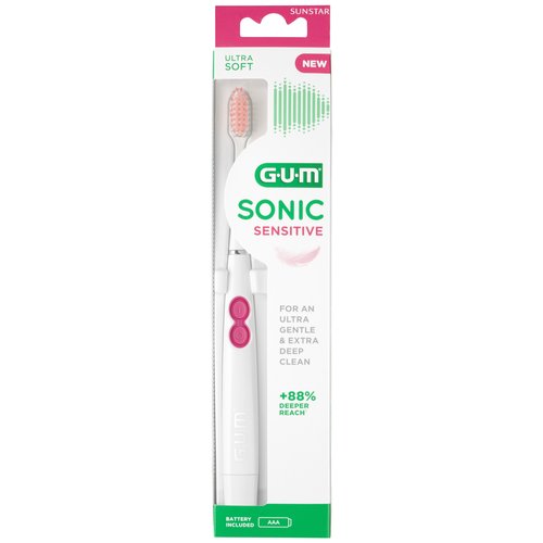 GUM GUM Sonic Sensitive | Elektrische Tandenborstel | 1 stuk