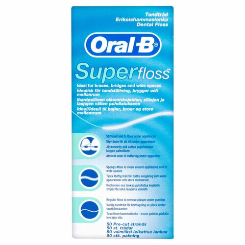 Oral-B Super Floss | 50 stuks