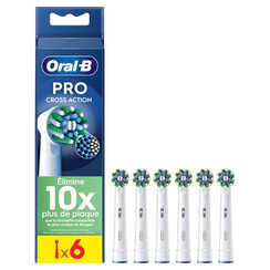 Pro Cross Action Opzetborstels Wit