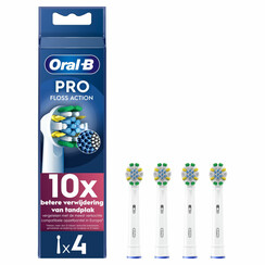 Pro Floss Action Opzetborstels Wit