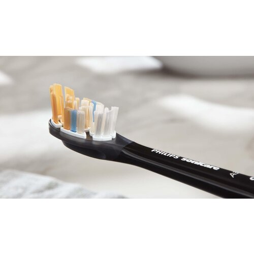 Philips Sonicare A3 Premium All-in-one Opzetborstels | Zwart| HX9092/11 | 2 stuks