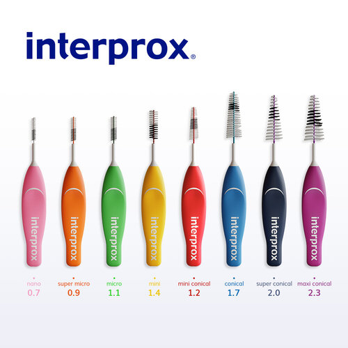 Interprox Ragers | Mini Conical | PHD 1.2 | Rood | 6 stuks
