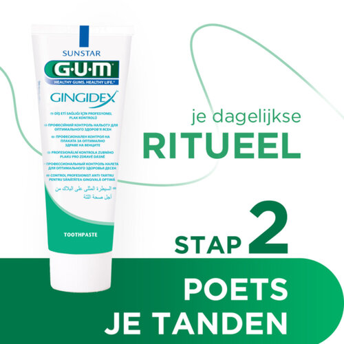 GUM Gingidex 0,06% Chloorhexidine Tandpasta | 75 ml