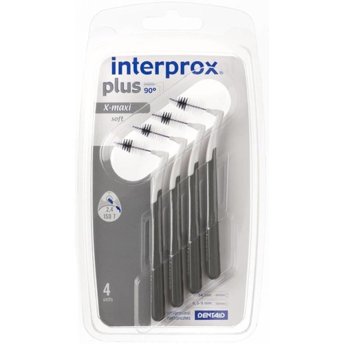 Interprox Interprox Plus Ragers | X-Maxi | 4,5 - 9mm | Grijs | 4 stuks