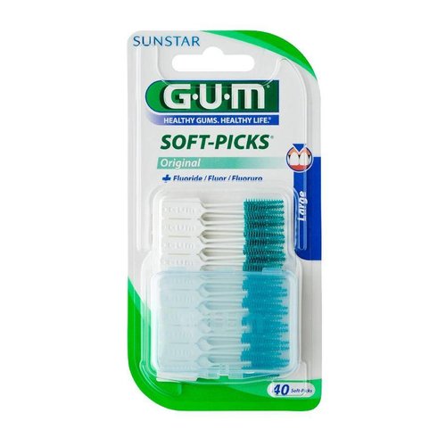 GUM GUM Soft-Picks | Large | 40 stuks