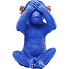 Abelia.nl Decoratie Spaarpot Monkey Mizaru Blue