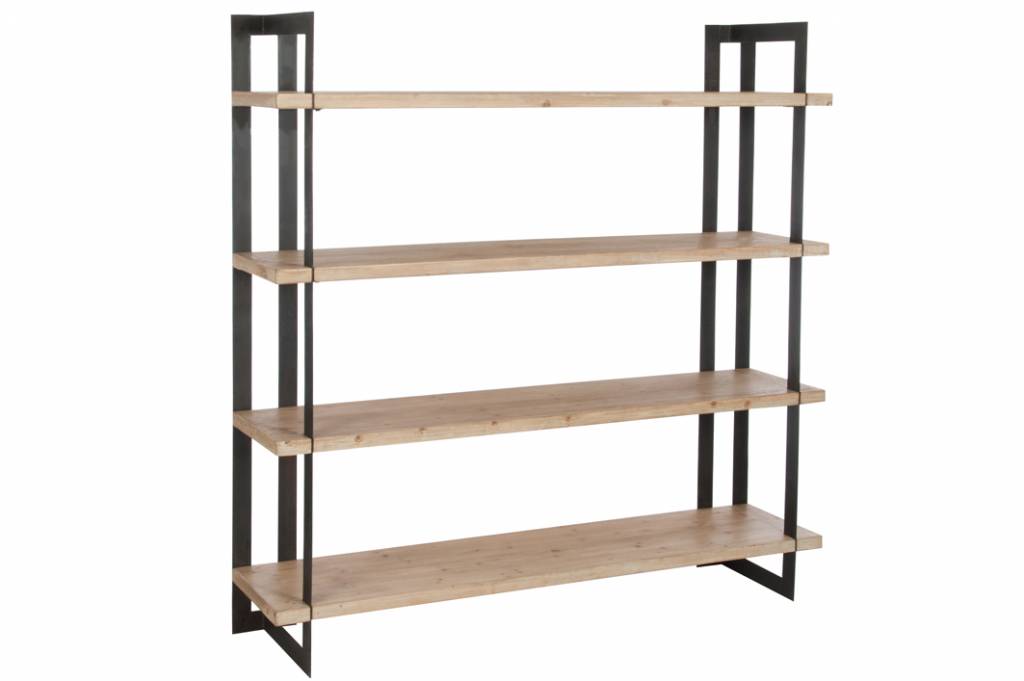 Metal Bookshelf Unit La Boutique Blanche