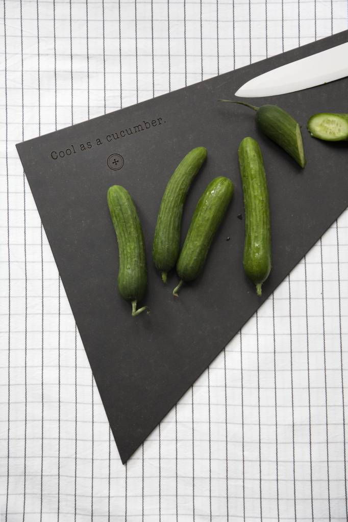 Groenten snijplank Cool as Cucumber van Clodette by 