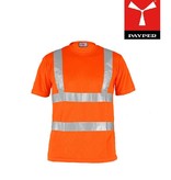 Payper Avenue fluogelb- T-Shirt mit Reflexstreifen