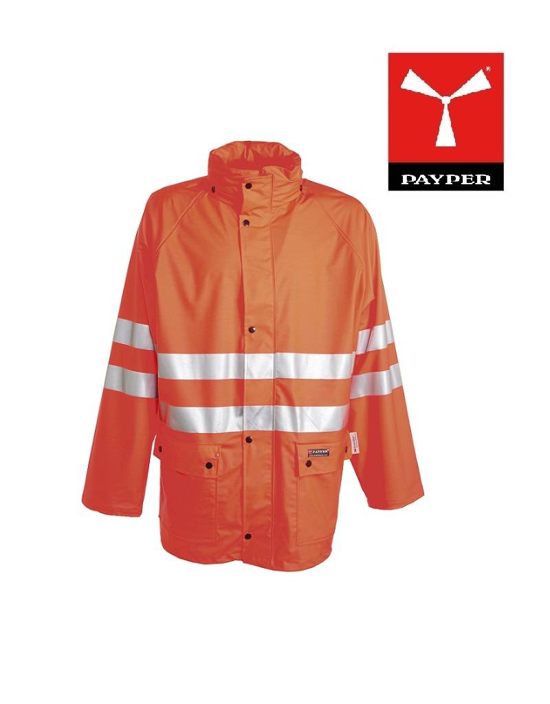 Payper River Jacket - Regenjacke, Gelb und Orange