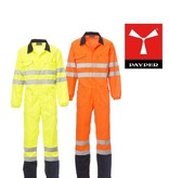 Payper Ship.P2 - Warnschutz-Overall in Gelb oder Orange mit Reflexstreifen