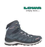 Lowa Innox Pro Mid W Blau  (Stahlblau/lachs)- Freizeitschuh